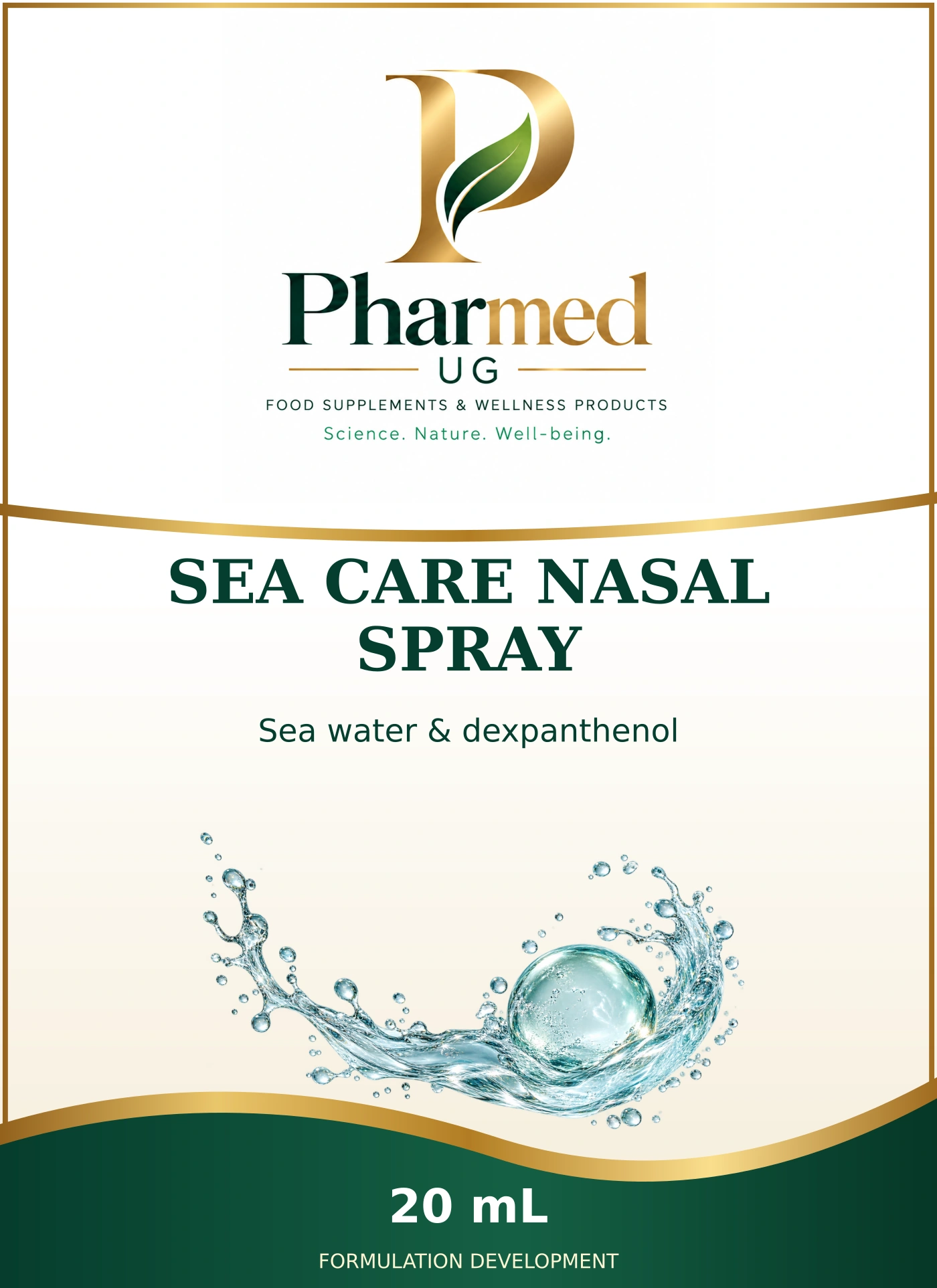 Shared PHARMED H04 label design