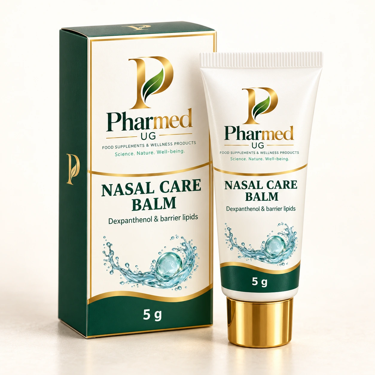 PHARMED NASAL CARE BALM packaging visualisation