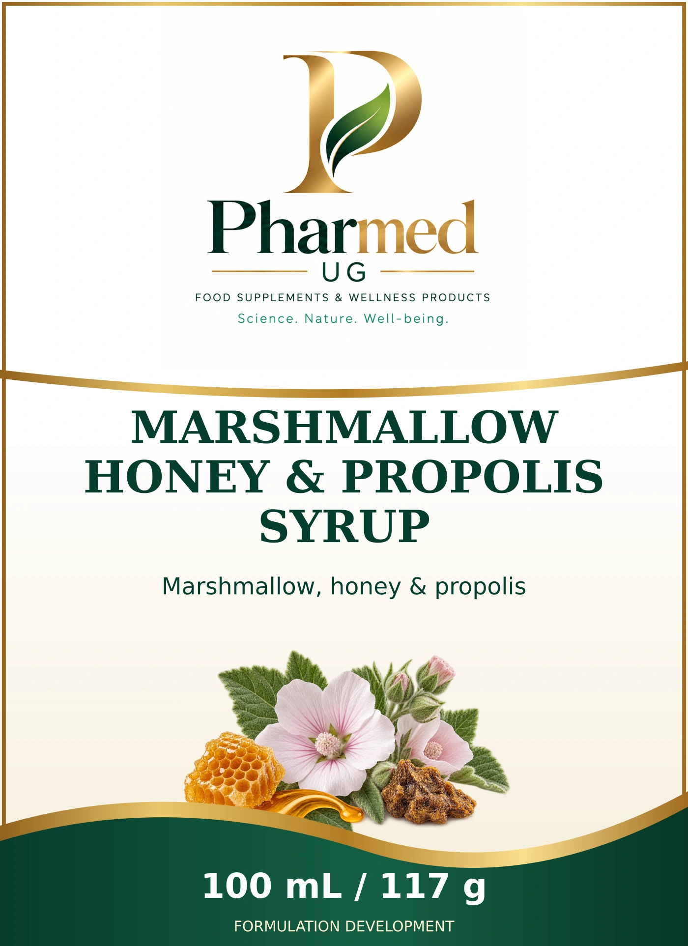 Exact shared PHARMED H10 label front