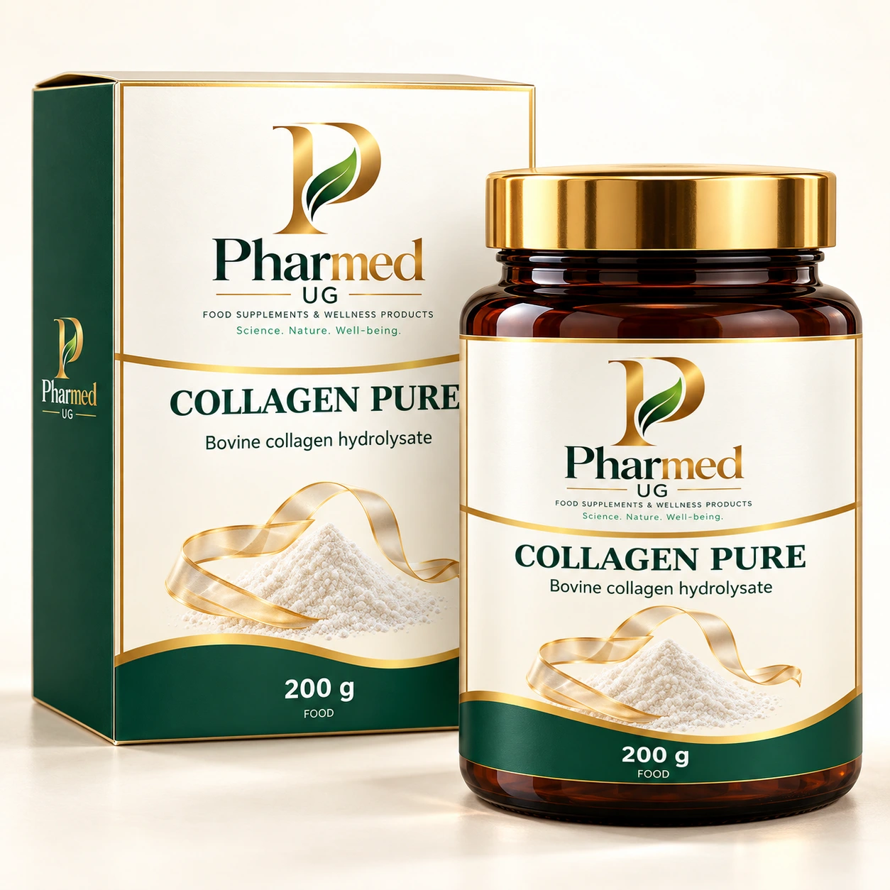 PHARMED COLLAGEN PURE packaging visualisation