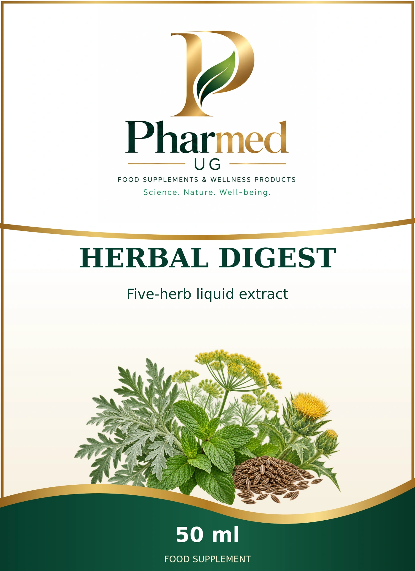 Exact shared PHARMED N25 label front