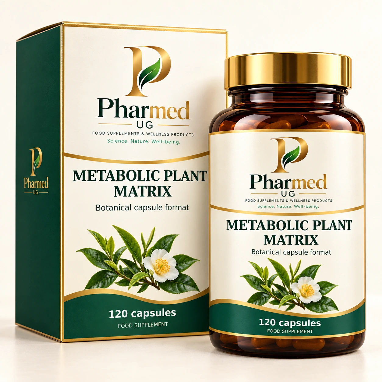 PHARMED METABOLIC PLANT MATRIX packaging visualisation