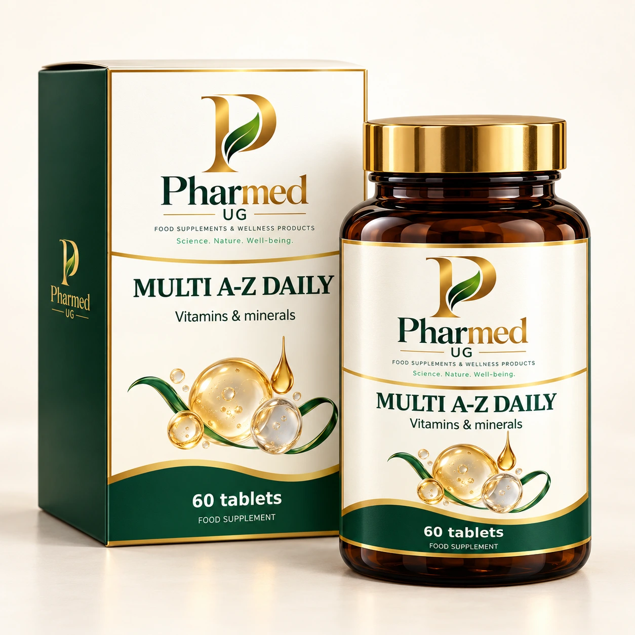 PHARMED MULTI A-Z DAILY packaging visualisation